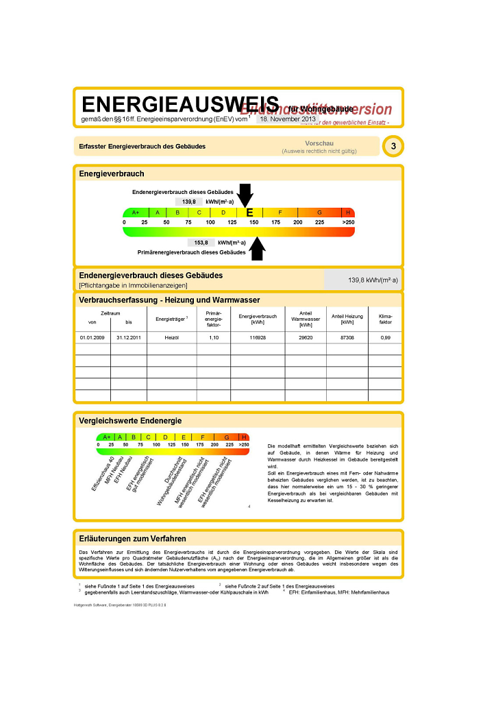 Energetische Sanierung eines Wohnhauses